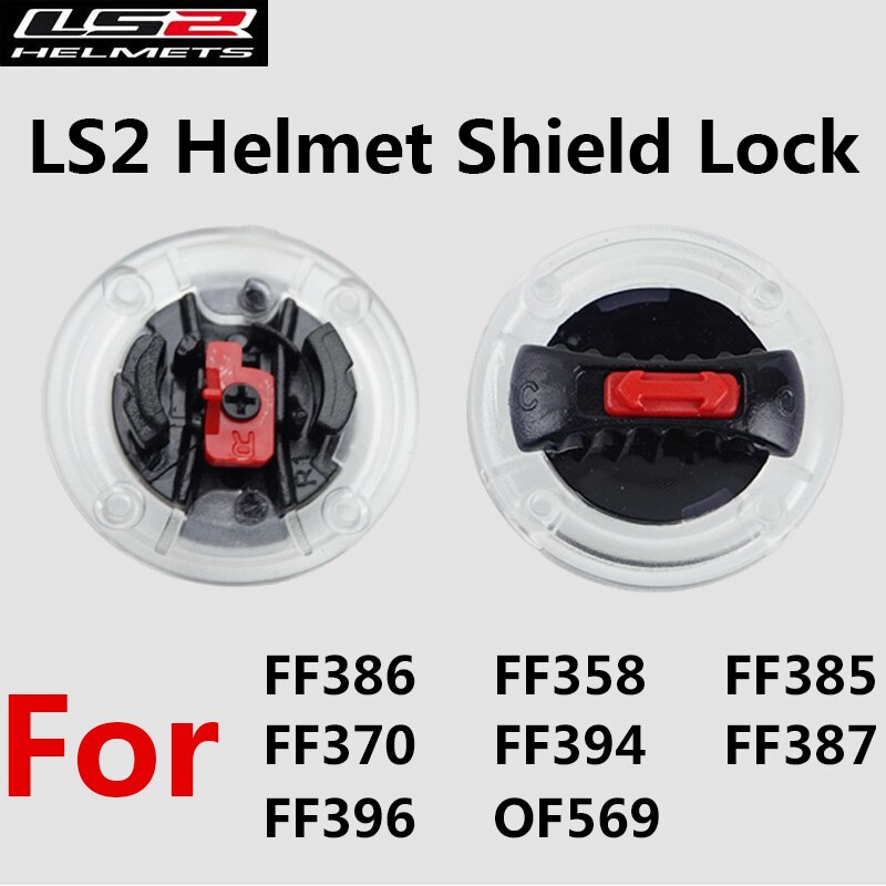 LS2 Helm Accessoires Onderdelen Voor LS2 FF370 FF386 FF325 FF358 FF396 FF385 Motorhelm Glas Lens Base Voor LS2 FF370 helmen