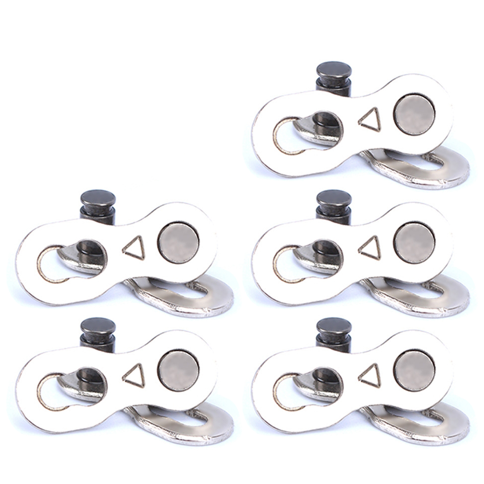 5 Pairs Bike Chain Quick Link Mountain Fiets Ketting Ontbrekende Quick Connector Aansluiten Master Link Voor 6 7 8 9 10 Speed
