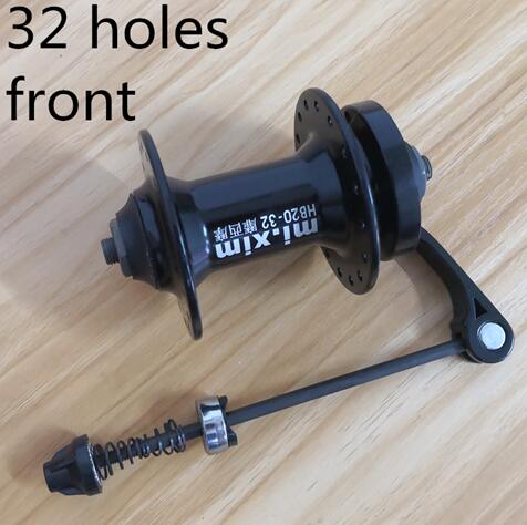 Mountain MTB Voor Achter Hub Goud Fietsonderdelen Schijfrem Baard Naven Rotodyne hub/Quick Release Fiets Hubs 32 of 36 Gaten: 32 holes front