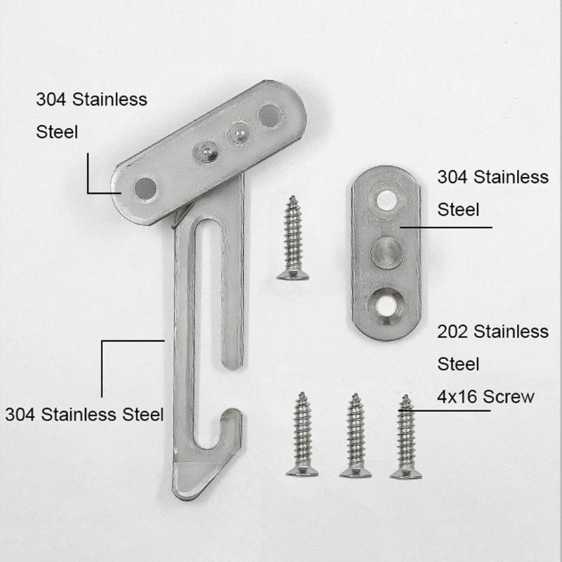 Fenêtre à Battants en Alliage d'aluminium Bouchon En Acier Inoxydable De Contreventement Fenêtre Coulissante Ventilation Enfant Bébé Sécurité Serrure