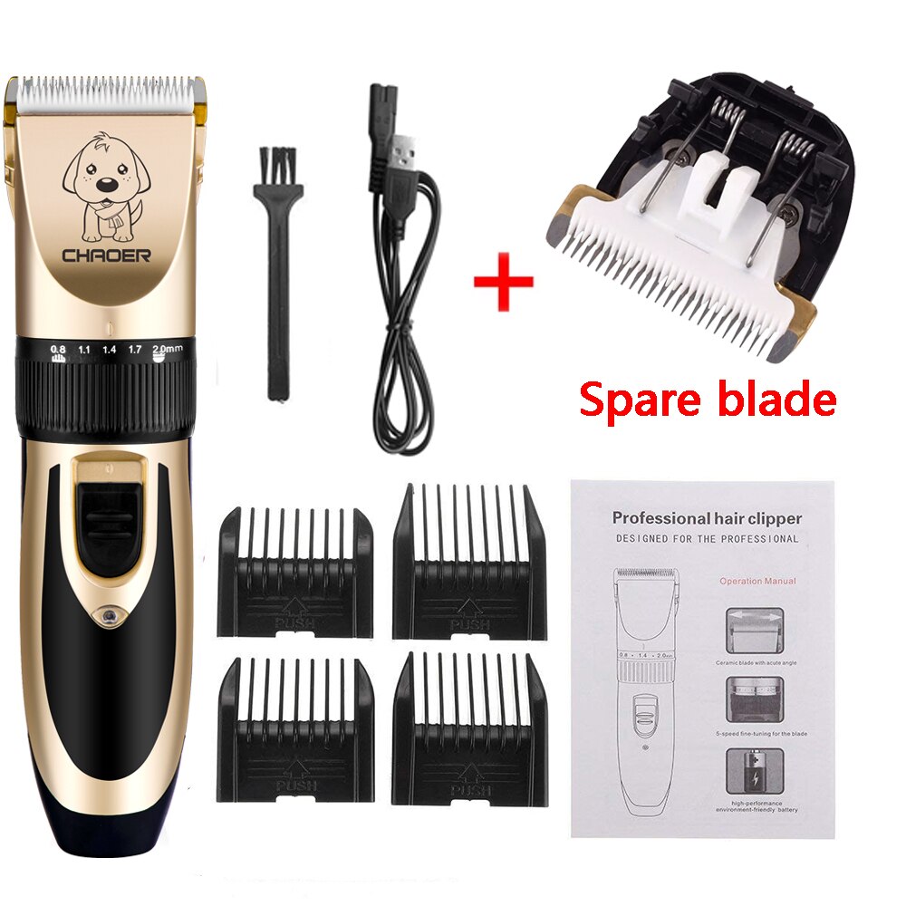 Image showcasing Pet grooming clippers Dog Grooming Kit - Low Noise Cat & D
