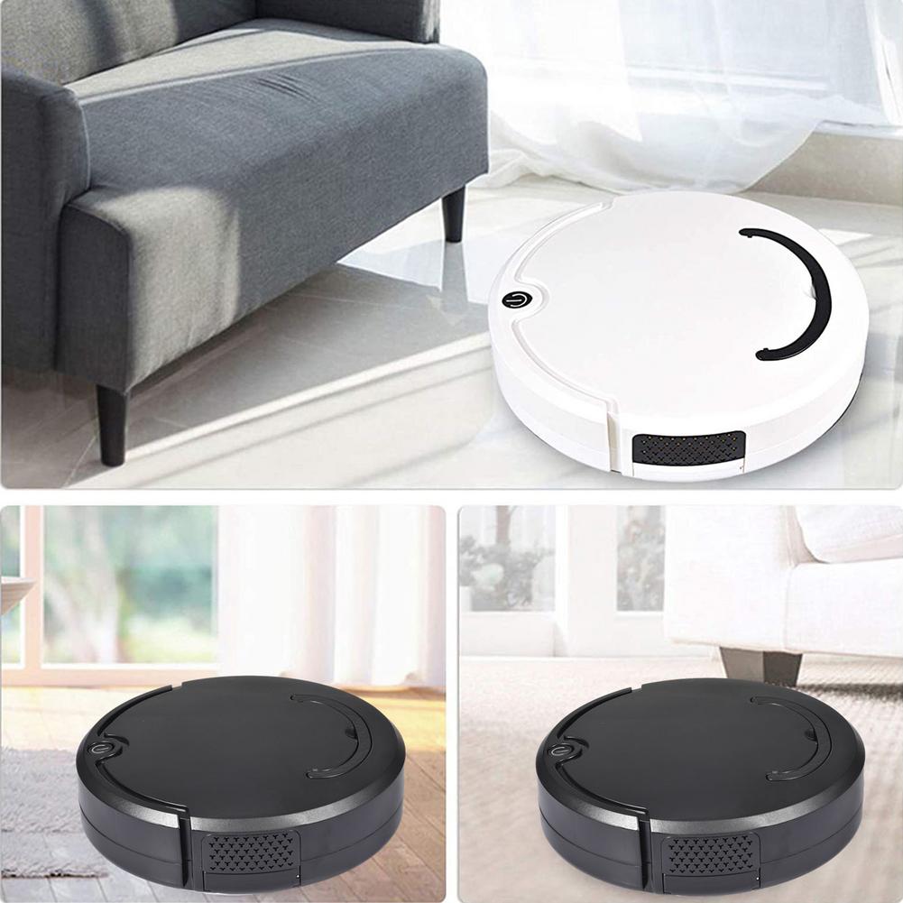 Robotic Vacuum Cleaner USB Full Automatic Mini Vacuuming Robot Household Appliances Charging Sweeper Floor Dust Planned Wash