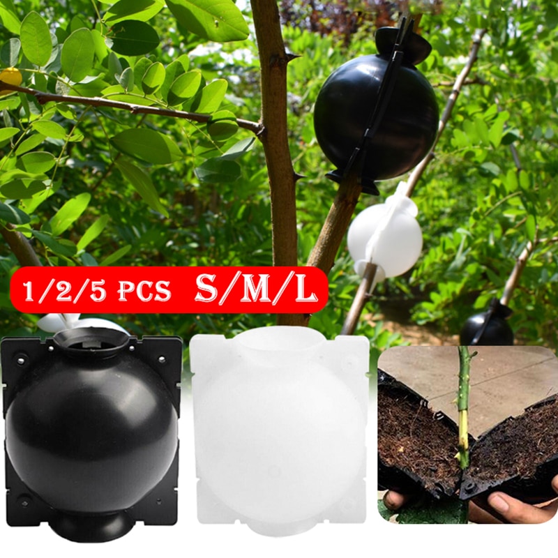 50Mm/80Mm/120Mm Plant Wroeten Grow Box Hoge Druk Plant Bloem Wroeten Groeiende Tas Fokken case Voor Tuin 1/2/3/5Pcs