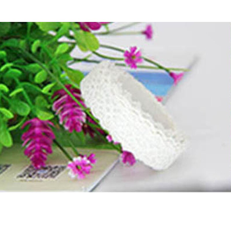 Tapicerka tkanina DIY haftowana siatka 2 jardy taśma koronkowa taśma wykończeniowa sznurek robić szycia dekoracja nić bawełniana ręcznie robiona tkanina na odzież: biały
