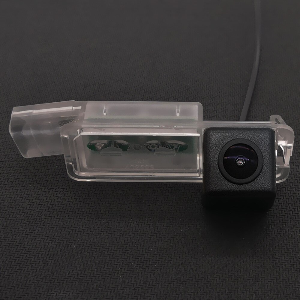 YIFOUM Dynamic Trajectory Tracks Car Rear View Camera For Volkswagen CC Eos Beetle Rabbit Scirocco Passat Golf 7 Phaeton Lamando: No LED / Fixed Parking Line