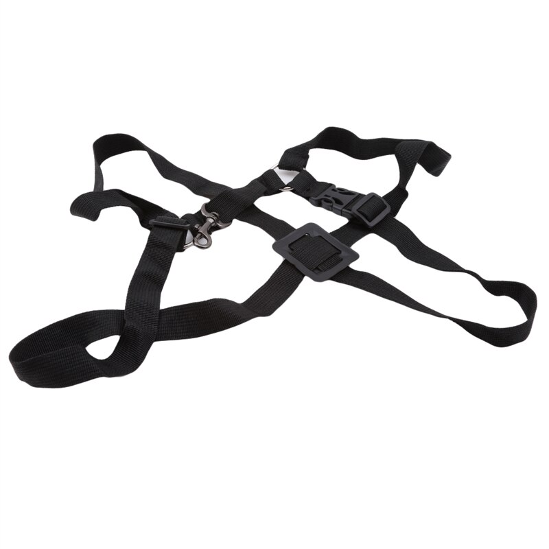 Professionele Verstelbare Harnas Schouder Zwart Sax Saxofoon Belt Neck Strap Voor Alt/Tenor/Sopraansaxofoon Accessoires