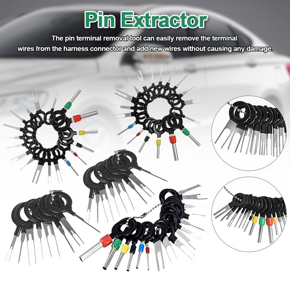 70 Stks/set Draad Release Puller Elektrische Ejector Connector Pin Extractor Accessoires Automotive Tool Duurzaam Terminal Verwijderen