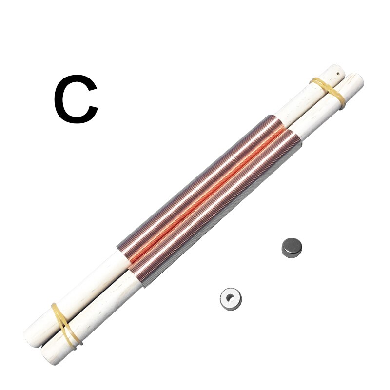 Doppel Spur maglev zug spielzeug neue Aktualisierung elektromagnetische induktion Experiment ausrügestochen physik technologie: C