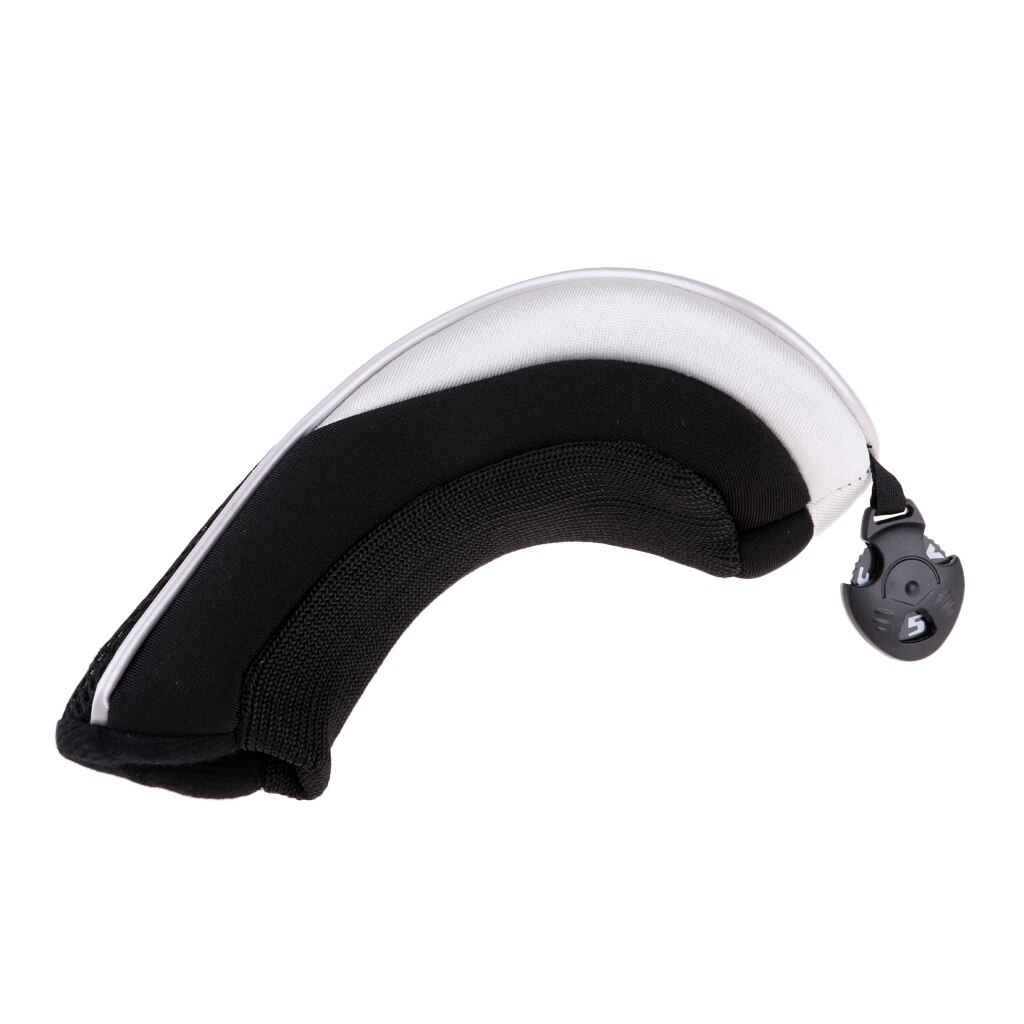 Replacement Golf Club Hybrid Headcover Head Protection Cover, No. Tag: Black