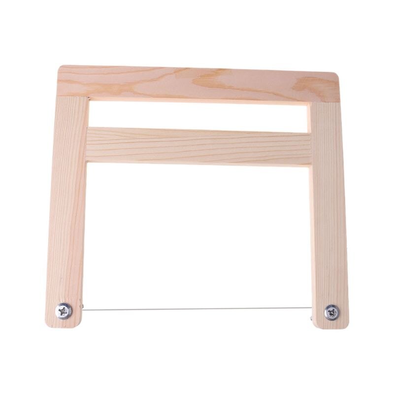 Wire Soap Cutter Slicer Loaf Cutter with Wood Handle QX2E