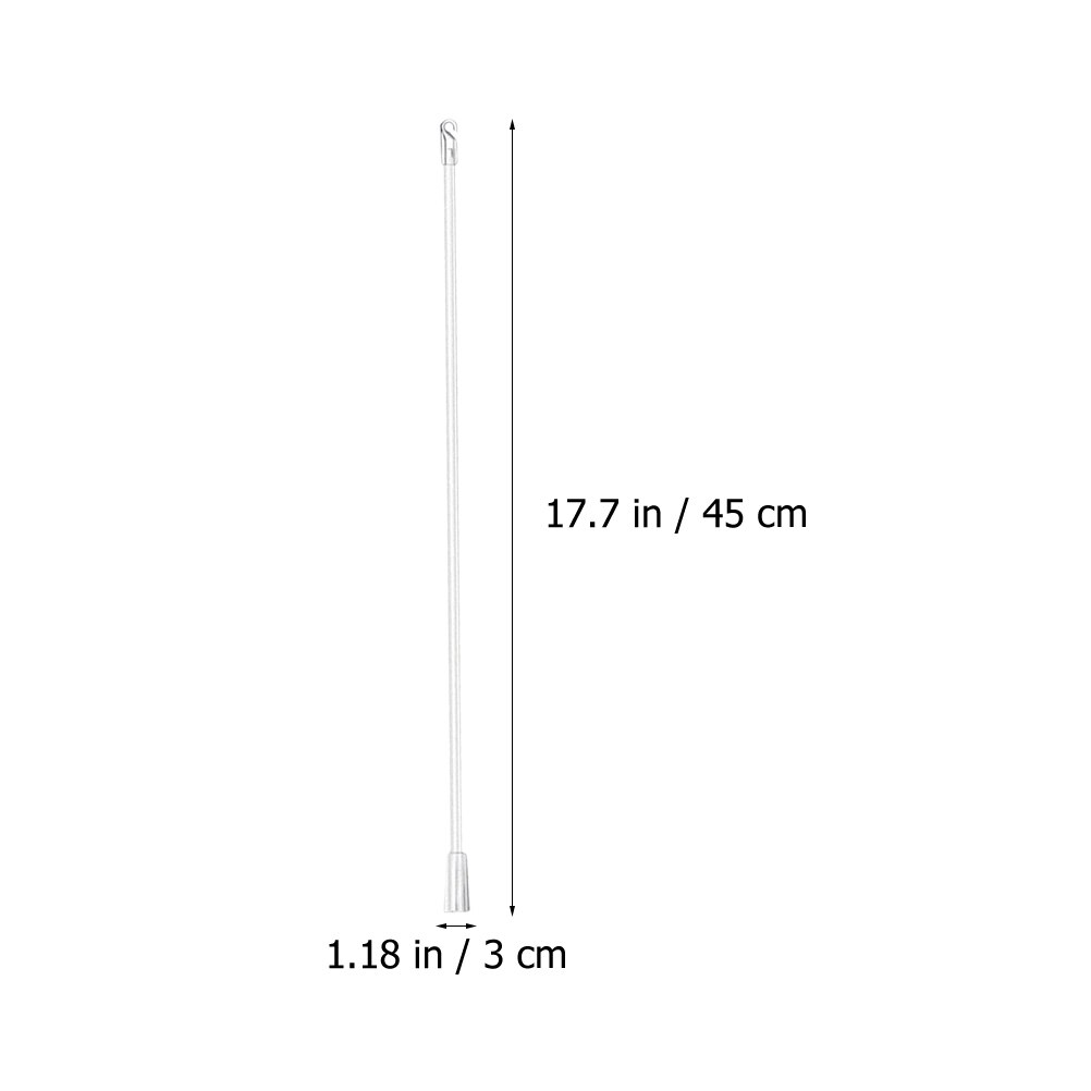 8pcs Blind Wand Plastic Blind Wand Good Durable Safe Light Blinds Part Plastic Wand Blinds Rod for Blinds