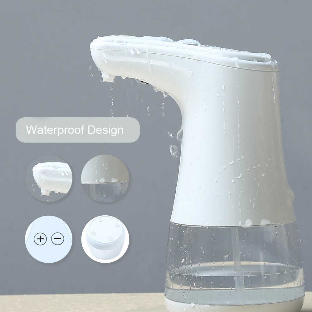 Automatische sprühen Flüssigkeit Spender Desinfektionsmittel Nebel Touchless Hände-freies Infrarot Bewegung Sensor Einstellbar Wasserdicht Spender