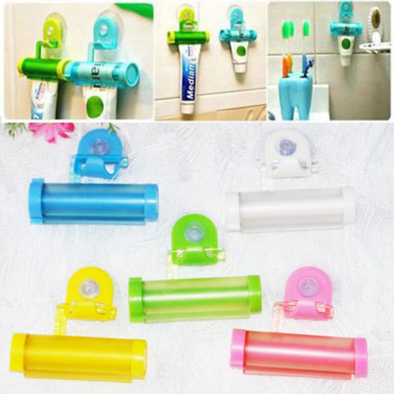 Rolling Squeezer Toothpaste Dispenser, Tube Sucker, Hanging Holder, Dentist, Bathroom Accessories,