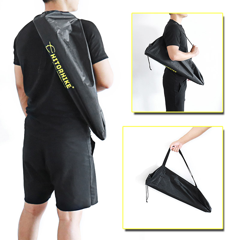 Hitorhike Outdoor Trekking Pole Backpack Crutch Storage Bag Portable Folding Human Outdoor Trekking Pole Backpack