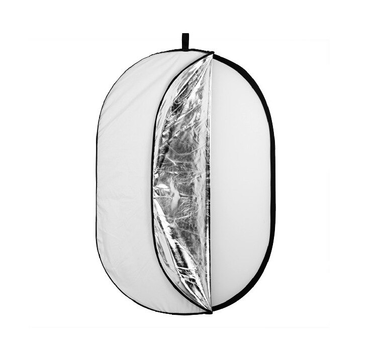 Fotografia refletor 60x90cm 5 em 1 multi disco estúdio foto oval luz dobrável refletor handhold portátil foto refletor