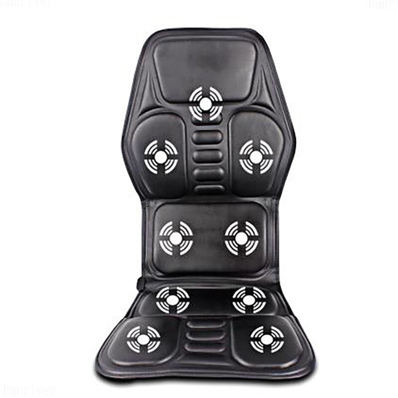 Auto Hause Büro Voller-Körper Massage Kissen. wärme Vibrieren Matratze. Nacken Massage Stuhl Massage Entspannung Auto Sitz 12V