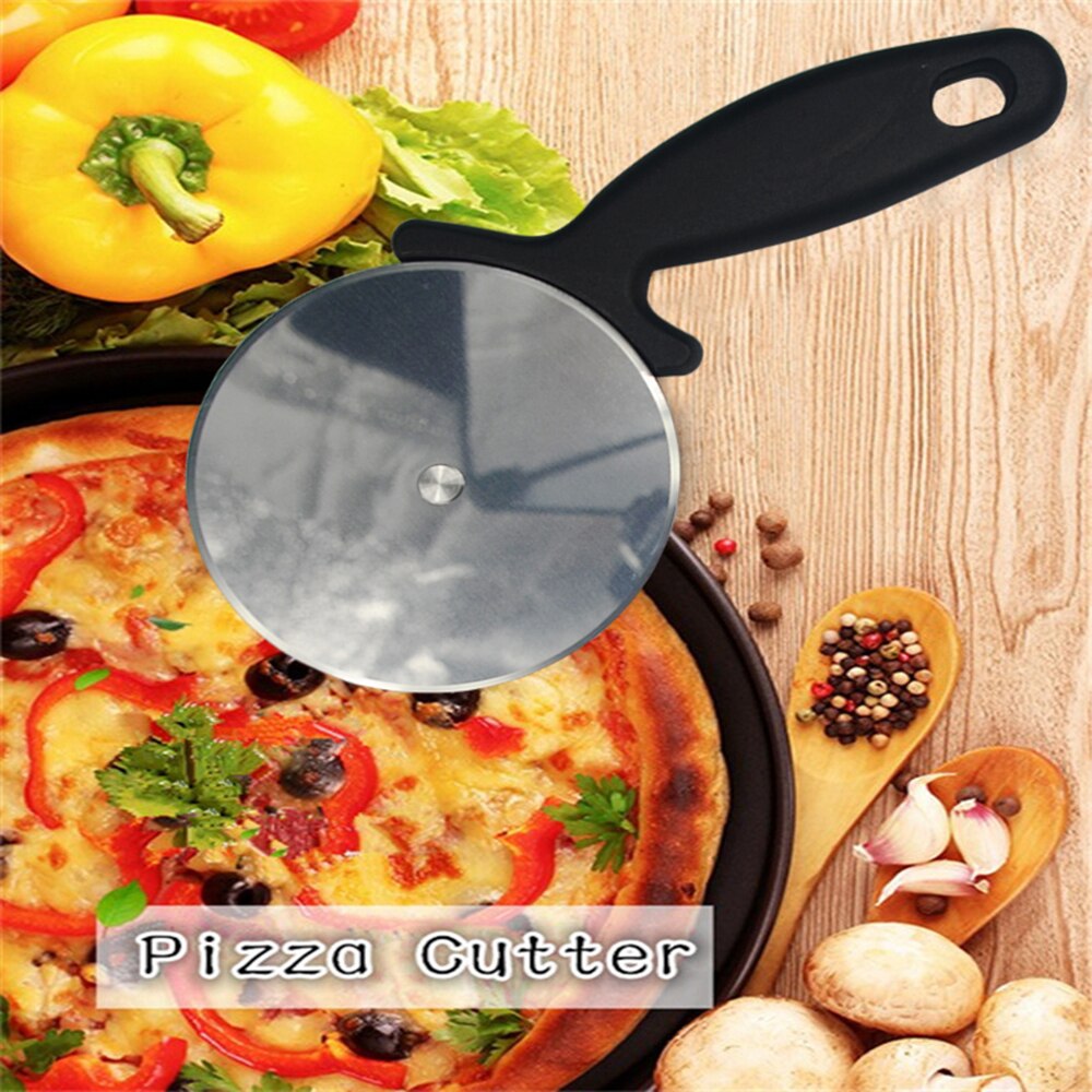 WALFOS food grade Pizzasnijder Ronde Vorm Pizza Wielen Snijders Cake Broed Ronde Mes Cutter Pizza Gereedschap