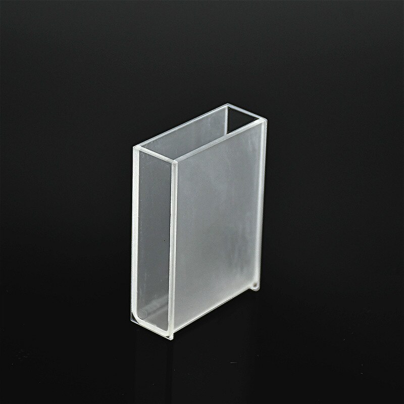 Glass Cuvette (Liquid Sample Cell) 10.5mL Light Path 30mm Absorption Cells For Spectrophotometer Frit Sintering Technology 2/PK