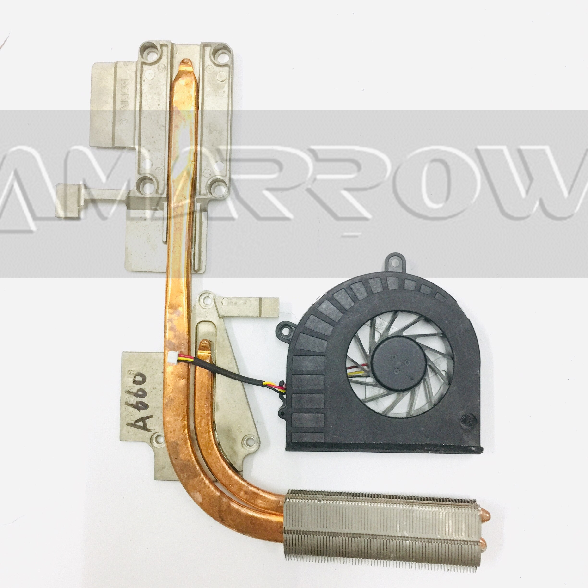origenal Laptop CPU cooling heatsink with fan for Toshiba A660 CPU heatsink