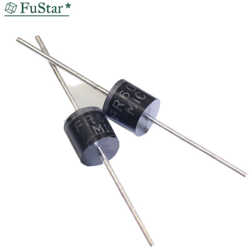 10PCS/20PCS FR607 6A 1000V Fast Recovery Diodes 607 R-6