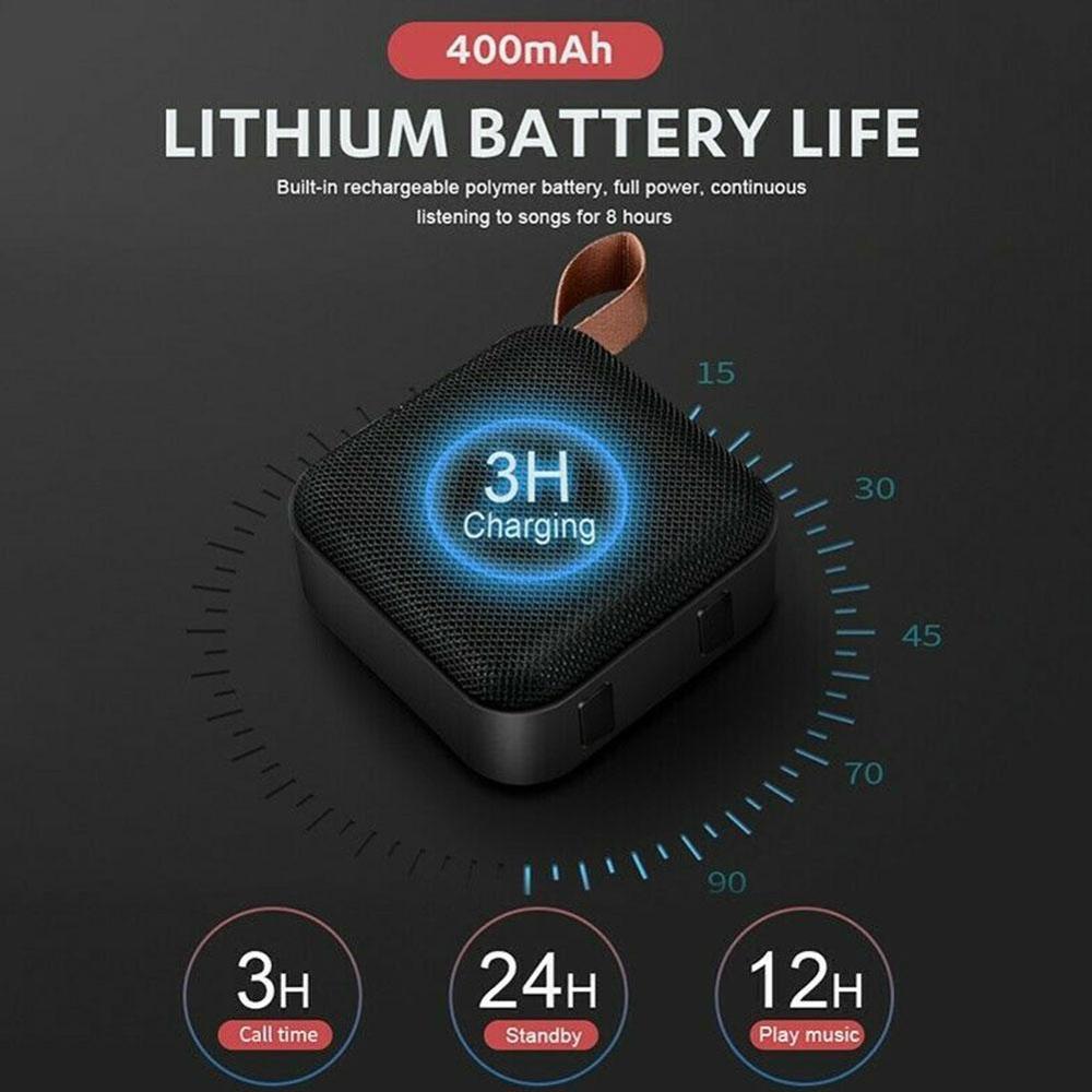 T5 bluetooth høyttaler trådløs kolonne bærbar bass mini stereo fm mikrokort med laderadio tf usb boks vanntett lyd  b2 l 2