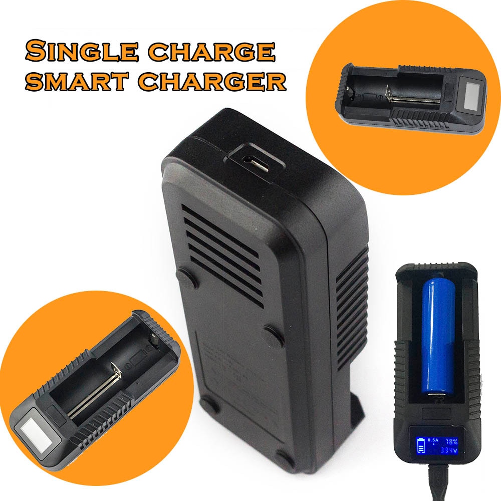 Smart Battery Charger 18650 Opladen voor Oplaadbare Li-Ion Batterijen 26650 18650 14500 16340 AA AAA 1.2V 3.7V 12V 24V