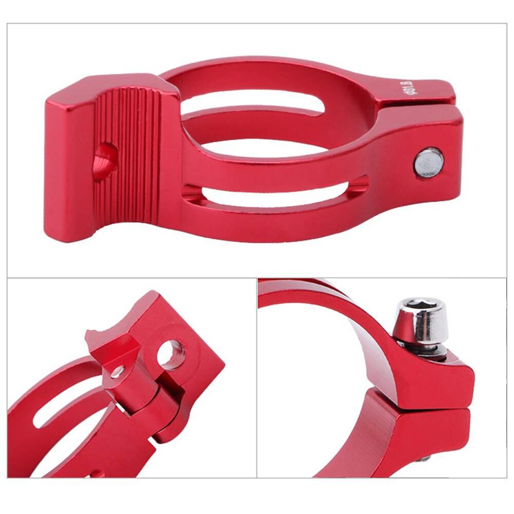 Adaptador de abrazadera de desviador delantero para bicicleta de carretera, anillo convertidor de desviador delantero de aleación de aluminio, accesorios de ciclismo, 31,8/34,9mm