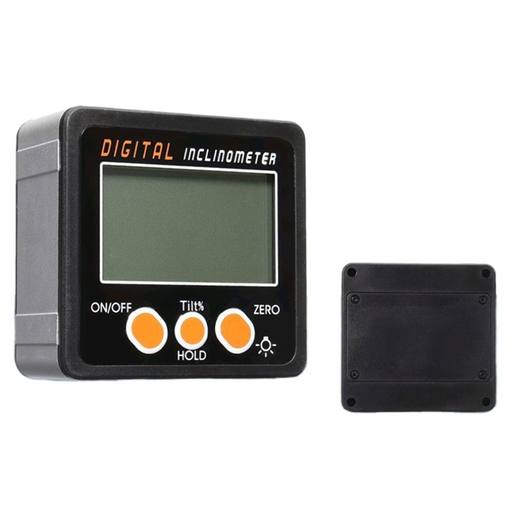 Magnetische Digitale Inclinometer Level Box Gauge Hoek Meter Finder Gradenboog Base Meetinstrumenten: Default Title