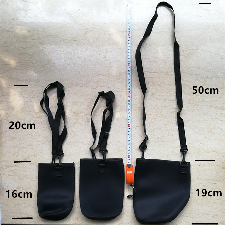 Bottle Cover Mug Bag Cup Carrier Neoprene Cloth Pouch Tumbler Case S/M/L For YETI RTIC SKINNY HYDROFLASK Diameter 7cm To 12.5cm