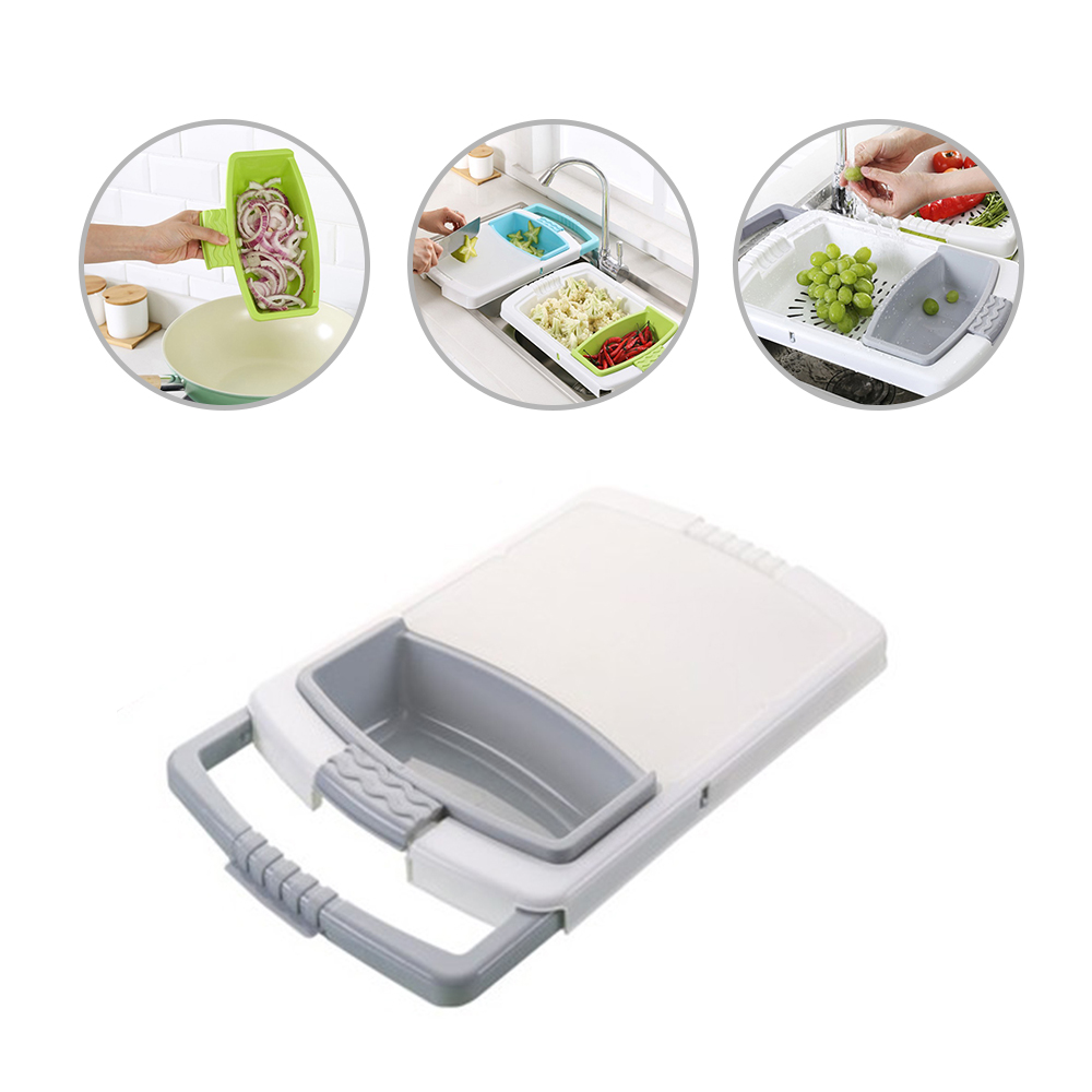 Kitchen Chopping Cutting Board Kitchen Chopping Boards Washing Basket Drain Kitchen Organizer Plastic Containers Kitchen Tools