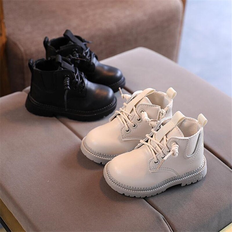 Bottes Martin à la pour enfants, chaussures de , pour garçons et filles, collection automne-hiver