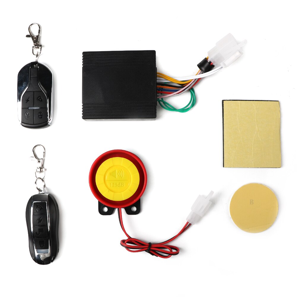 Remote Control Alarm Motorcycle Motorbike Security Scooter Motorcycle Anti-Theft Security Alarm System Anti Theft Protection