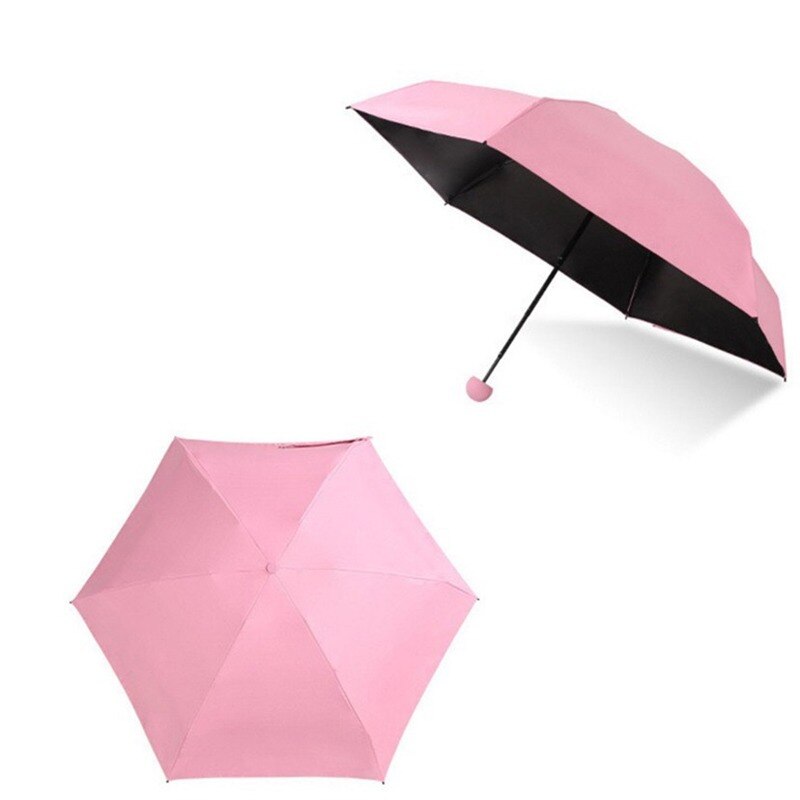 Quality Capsule Mini Pocket Umbrella Transparent Umbrella Windproof Folding Umbrella Ladies Compact Umbrella