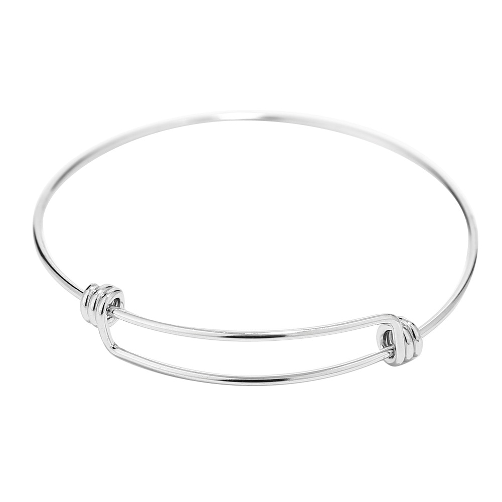 30 pièces En Acier Inoxydable Fil Réglable Bracelet Bracelet Câble Extensible bracelets porte-bonheur Bracelets pour Les Femmes bijoux à bricoler soi-même