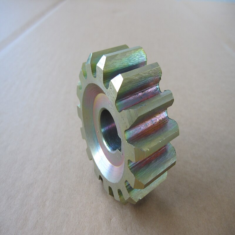 Piñón de engranaje de acero galvanizado PY1800 para puerta corredera, accesorios de motor, piezas, solo piñón de engranaje para reemplazo de piezas
