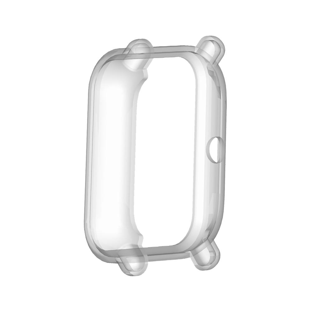 Weiche TPU Fall Abdeckung Schützen Shell Für Huami Amazfit Bip S Smart Uhr Abdeckung Schutz Fall Zubehör Silikon Protector: Clear