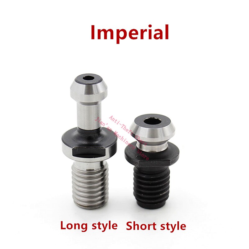 5Pcs Imperial Kat Cnc Pull Nail CAT40 Draad Pull Nail CAT40 CAT50 Pull Nail Kat Handvat Pull Nail