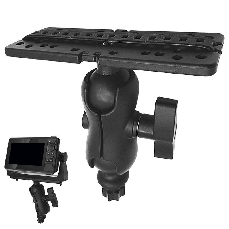 Schwenkbare Fisch Finder Halterung Basis GPS Elektronik Fishfinder Halter Montage Ständer Platte GPS Navigation Fisch Finder Halterung Für