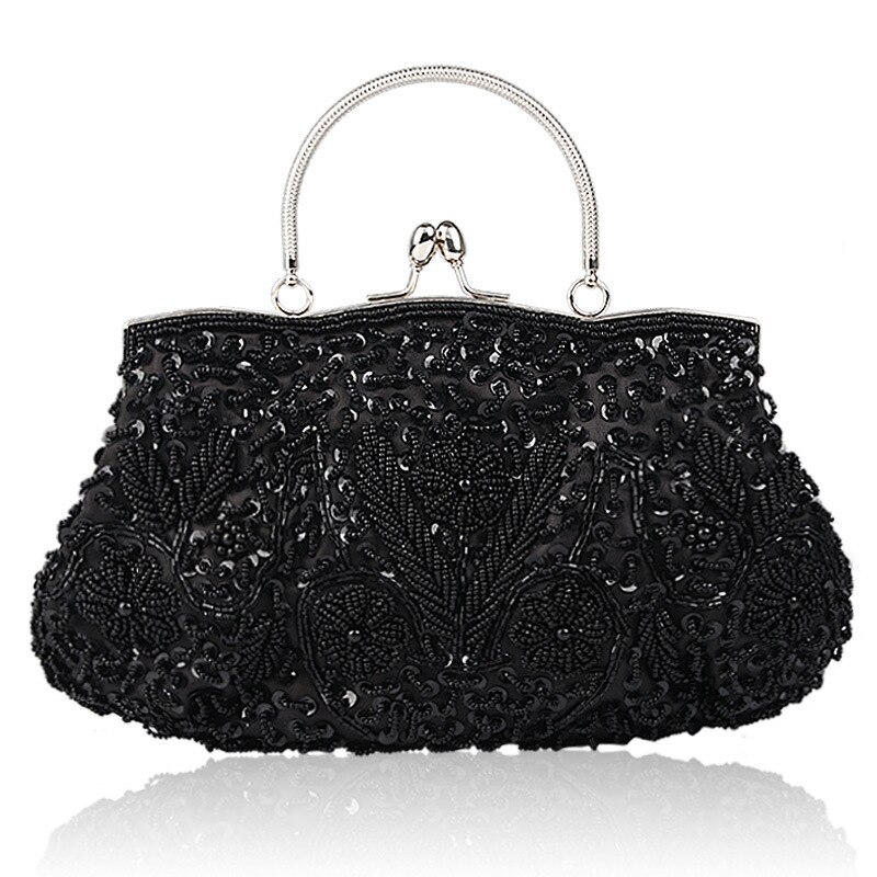 Maiduod – sacs de soirée pour femmes, , pochettes de jour pour mariage, fête, dîner: Black