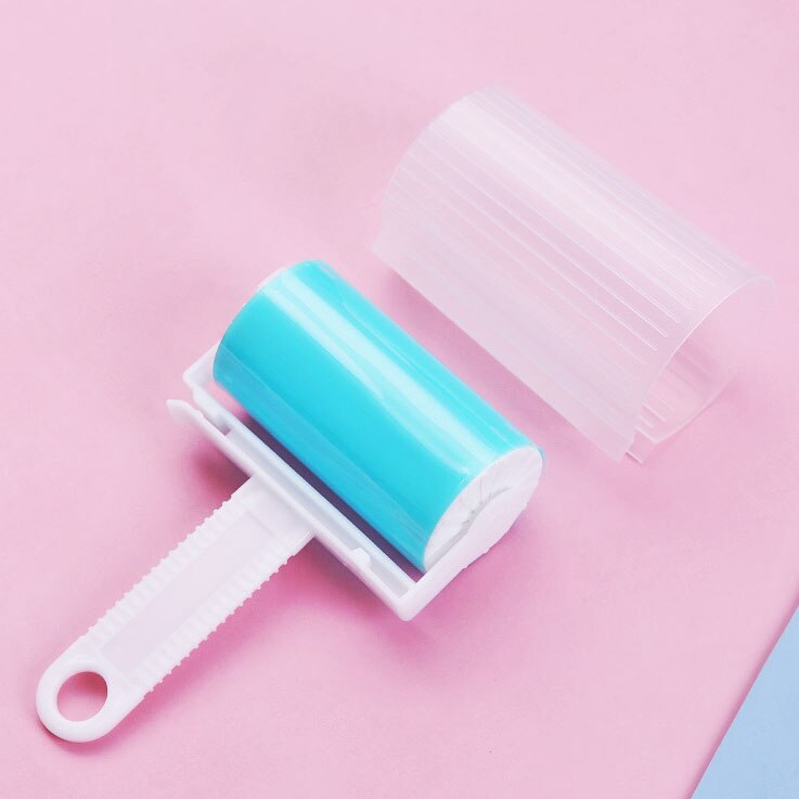 Washable Roller Cleaner Lint Remover Sticky Picker Pet Hair Clothes Fluff Remover Reusable Brush Household Cleaner Wiper Tools: Random Color