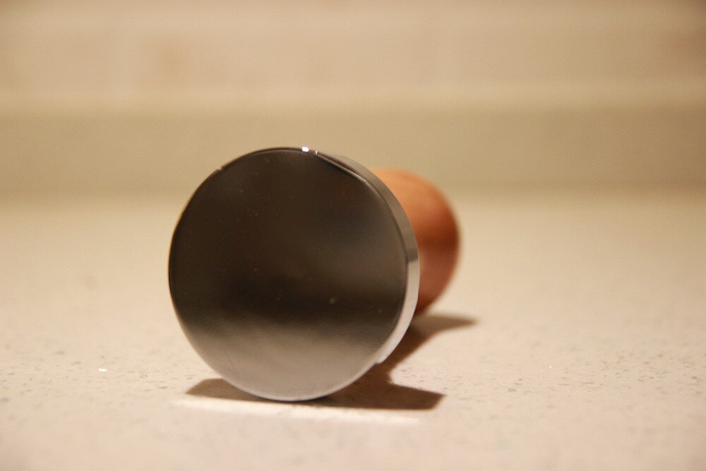 FeiC Generieke Rvs Koffie Sabotage Barista Espresso Sabotage 57.5mm Base Koffieboon Druk