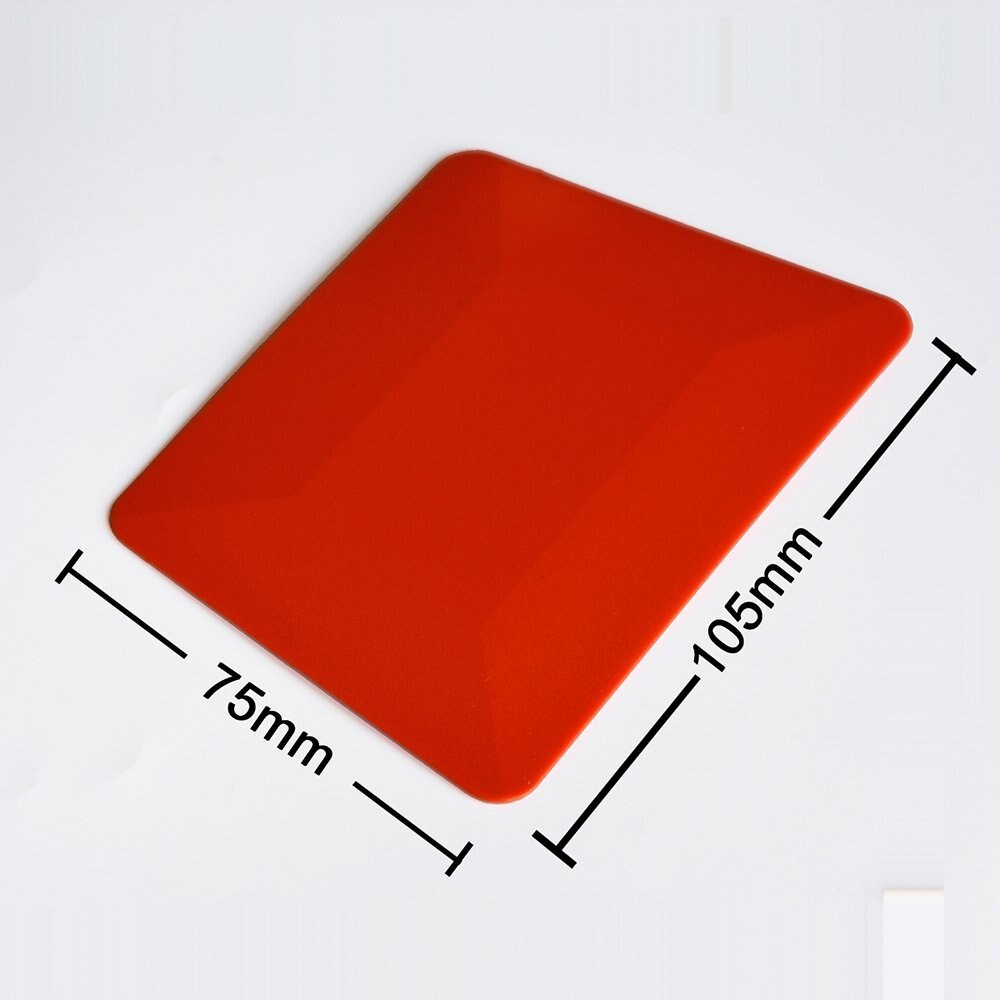 EHDIS 5 Stck 4 "Teflon Kohlenstoff Faser Vinyl Auto wickeln Rakel Schaber Fenster Tönung Werkzeuge Glas Haushalt Reinigung Werkzeug wasser Wischer