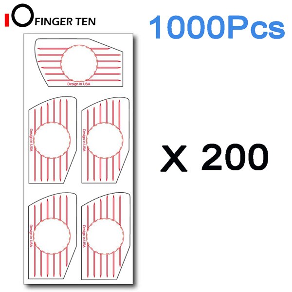 125 pçs ferramenta de auxílio à formação do balanço do golfe etiquetas de fita impacto ferros profissional bola bater board recorder transporte da gota: 1000Pcs