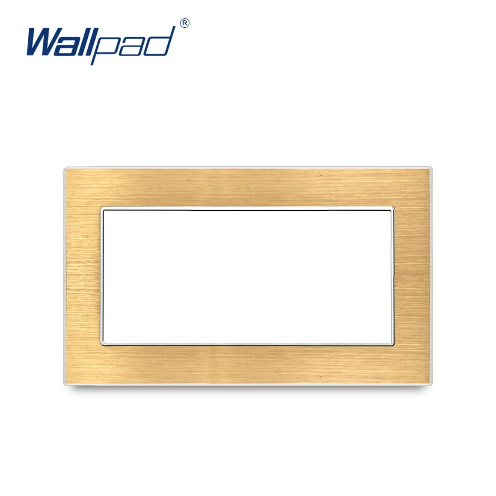 Wallpad luksus aluminiumsramme panelramme guld hotelpanel lodret og horisontramme 1 2 3 4 5 ramme panel: 146