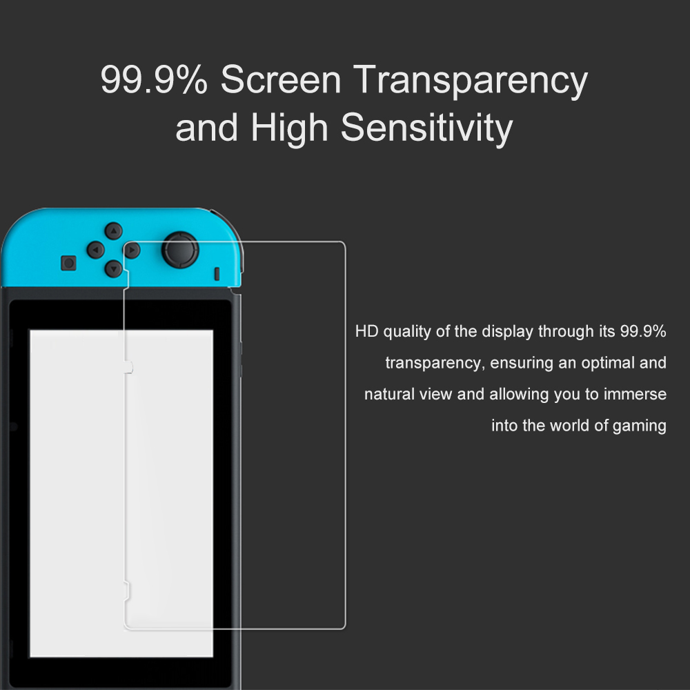 Mod-X 2Pcs 9H Beschermende Gehard Glas Voor Nintendo Switch Hd Screen Protector Nintendoswitch Ns Nx Premium gehard Glas Film