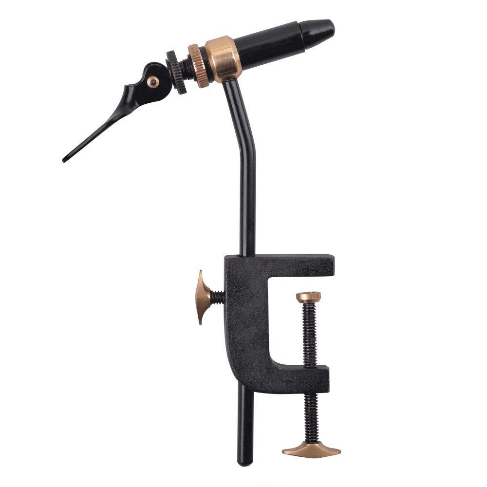 Roterende Vliegbinden Bankschroef Gereedschap Kit Zweep Finisher Spoel Houder Spoel Threader Bodkin Naald Fly Koppelverkoop Gereedschappen Voor Teasers En jigs: 1Pcs Fly Tying