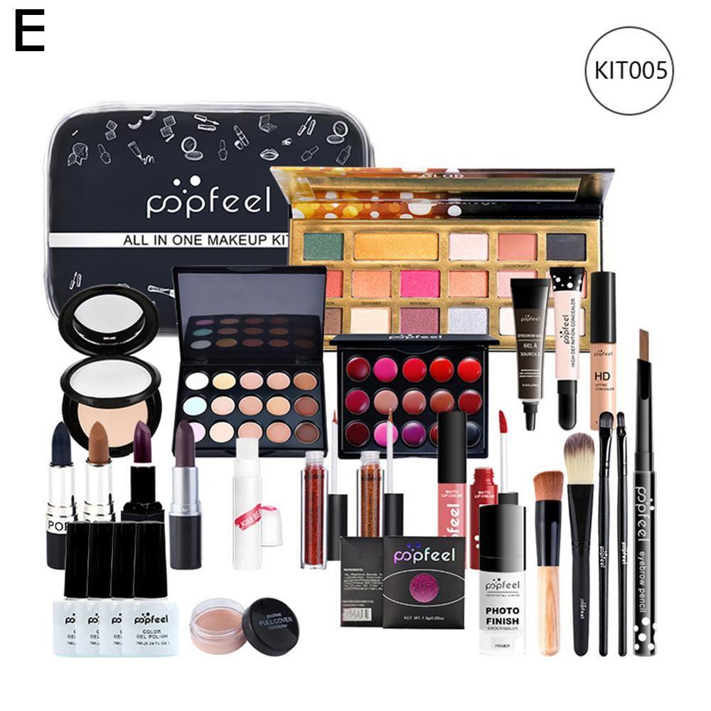 Multi-color Makeup set female beginner student novice light of set makeup combination cosmetic box full T8J0: E