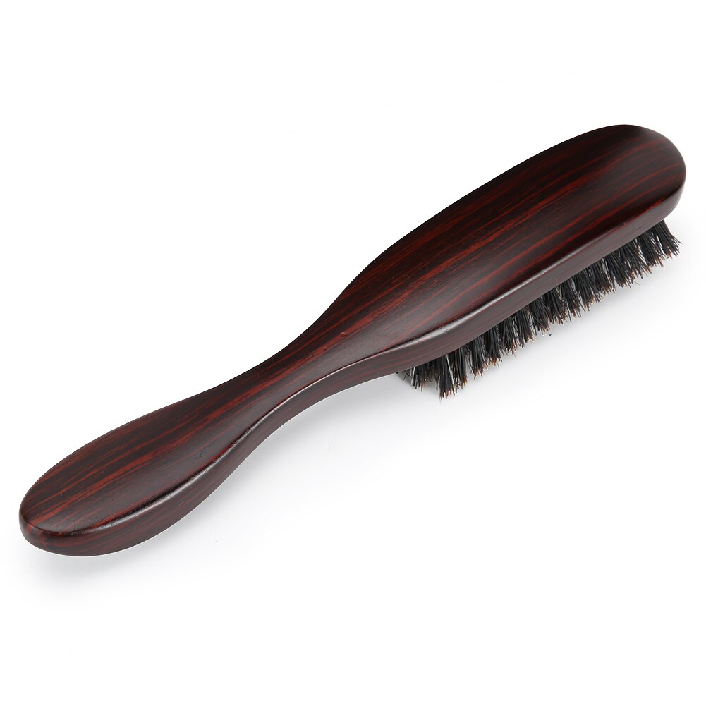 Cepillo de afeitar con mango largo, cepillo para Barba, cepillo para alisar el cabello, cepillo para limpiar el bigote, herramienta de peinado, cepillo para afeitar