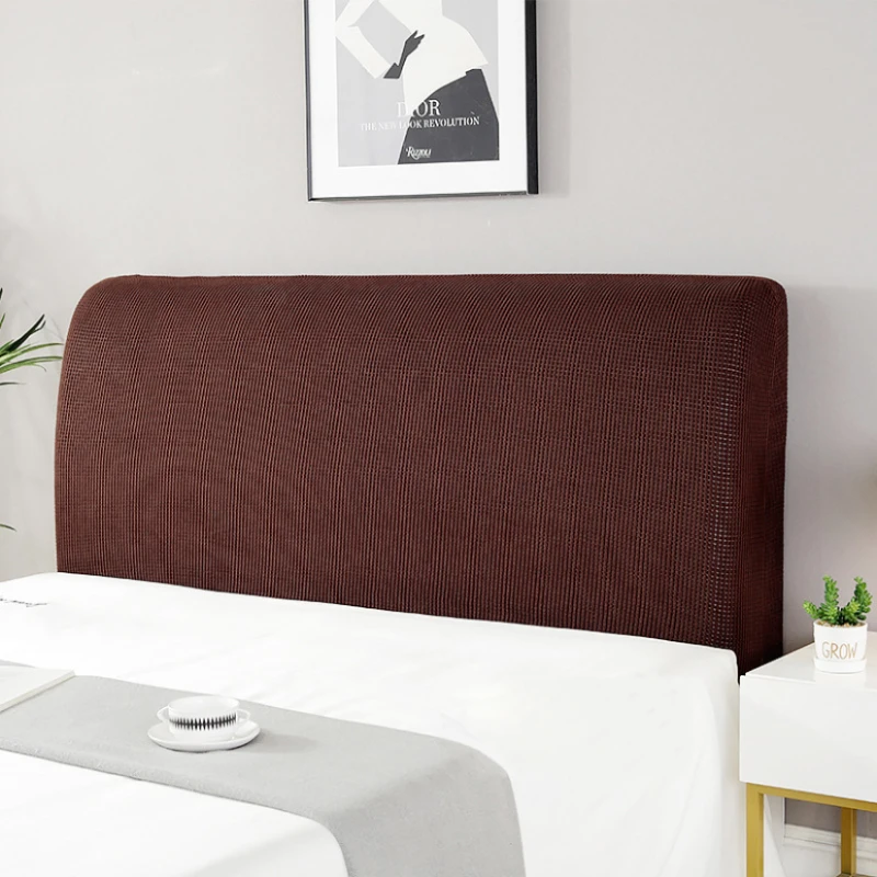 Einfache Nacht Abdeckung Elastische Verdicken Schutz Kopfteil fallen Staub-nachweisen nordisch Schlafzimmer Bett Kissen Abdeckung Haus Dekoration