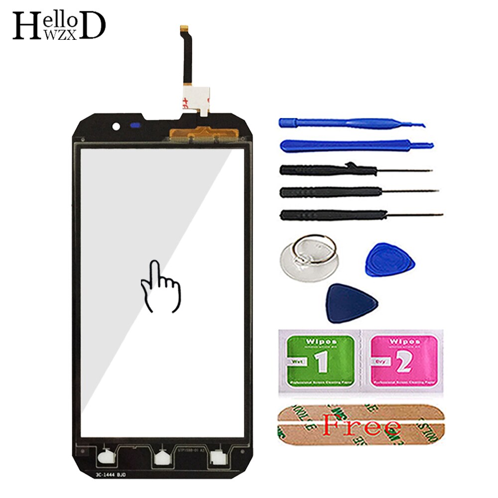 Mobile Phone Front Touch Glass For Geotel G1 3G Touch Screen Glass Digitizer Panel Sensor Tools Adhesive